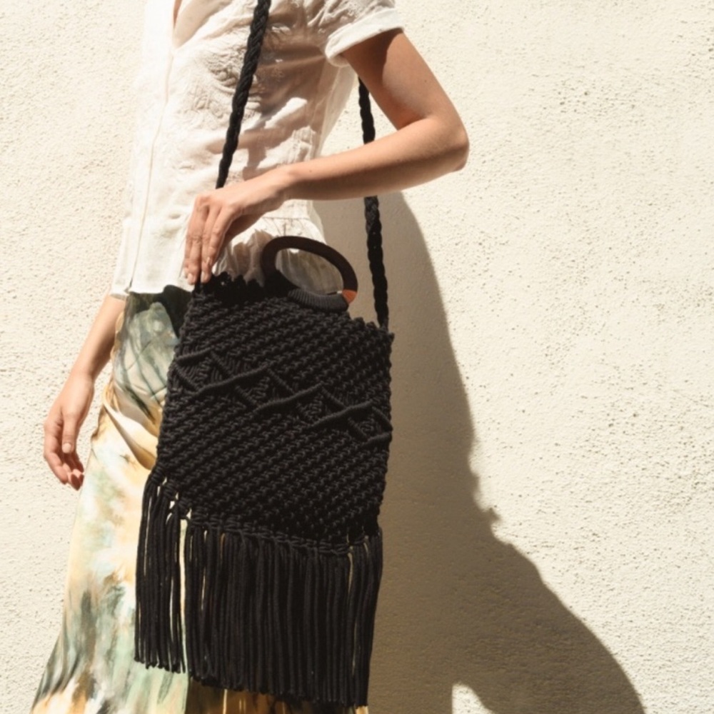 Danielle Nicole Macrame Bag